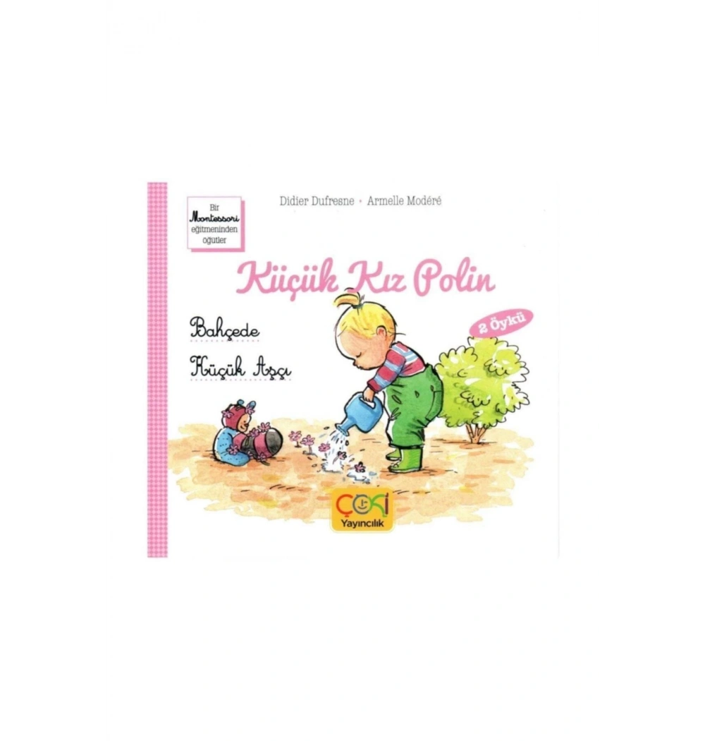 Küçük Kız Polin Bahçede Küçük Aşcı Çoki