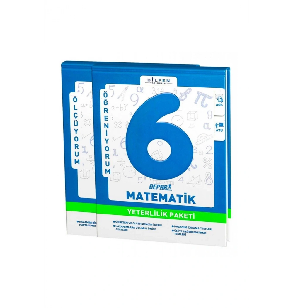 Bilfen 6.Sınıf Matematik Depar Yeterlilik Paketi