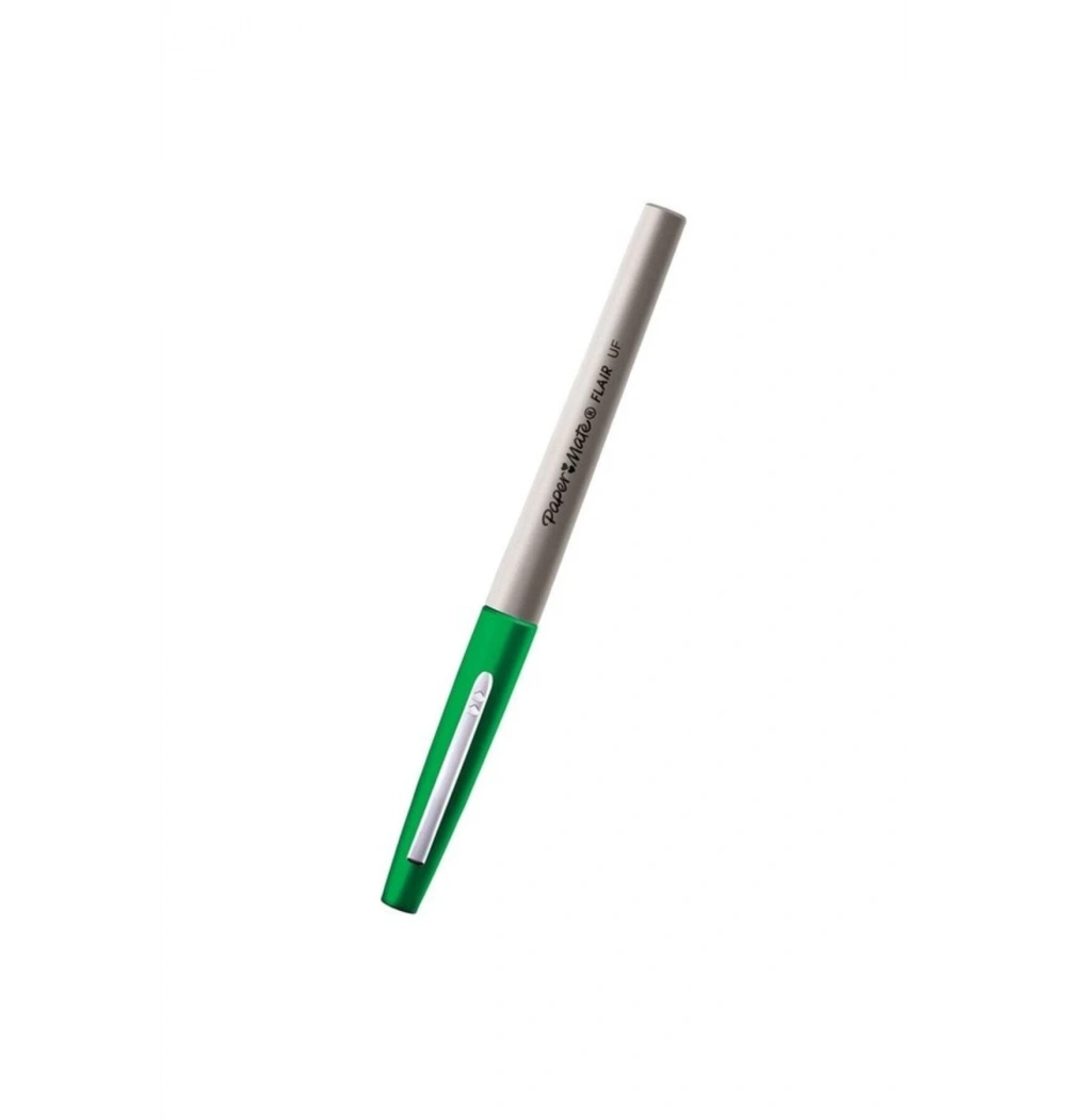 Papermate Flair Fiber Uçlu Kalem Uf İnce Uç,Yeşil S0901351