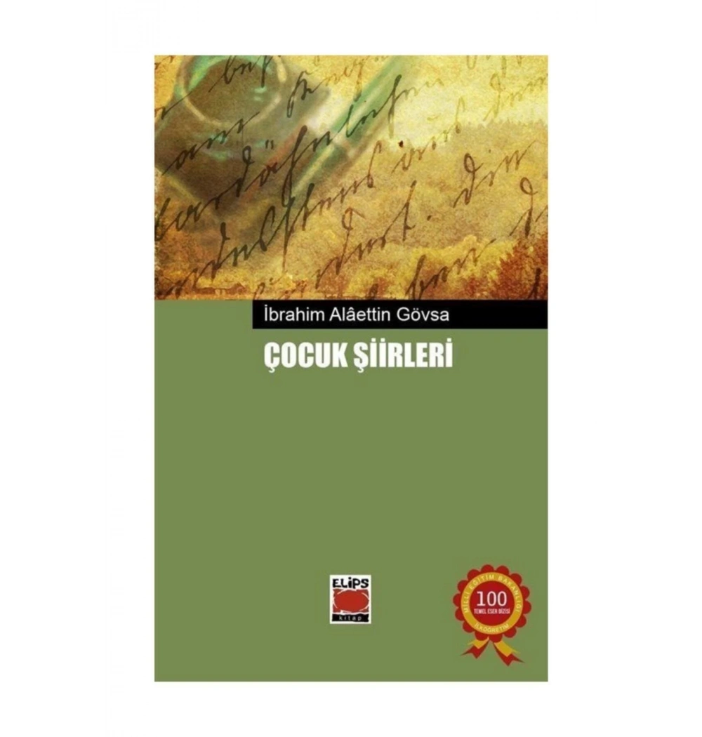 Çocuk Şiirleri    İbrahim Alaattin Gövsa     Elips