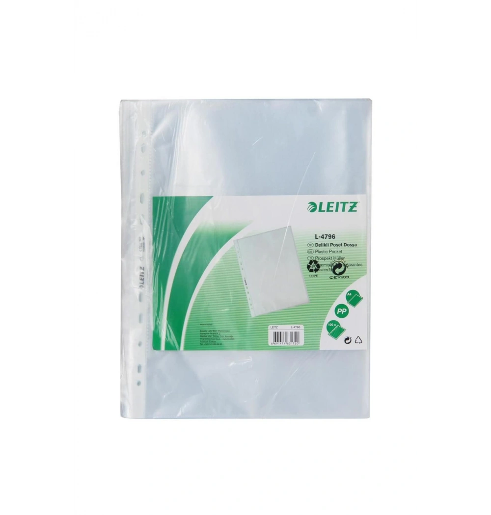 Leıtz Poşet Dosya A4 11 Delikli 479610