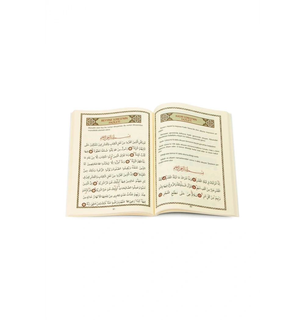 Münacaat Cüzü Orta Boy Ciltsiz  Ensari