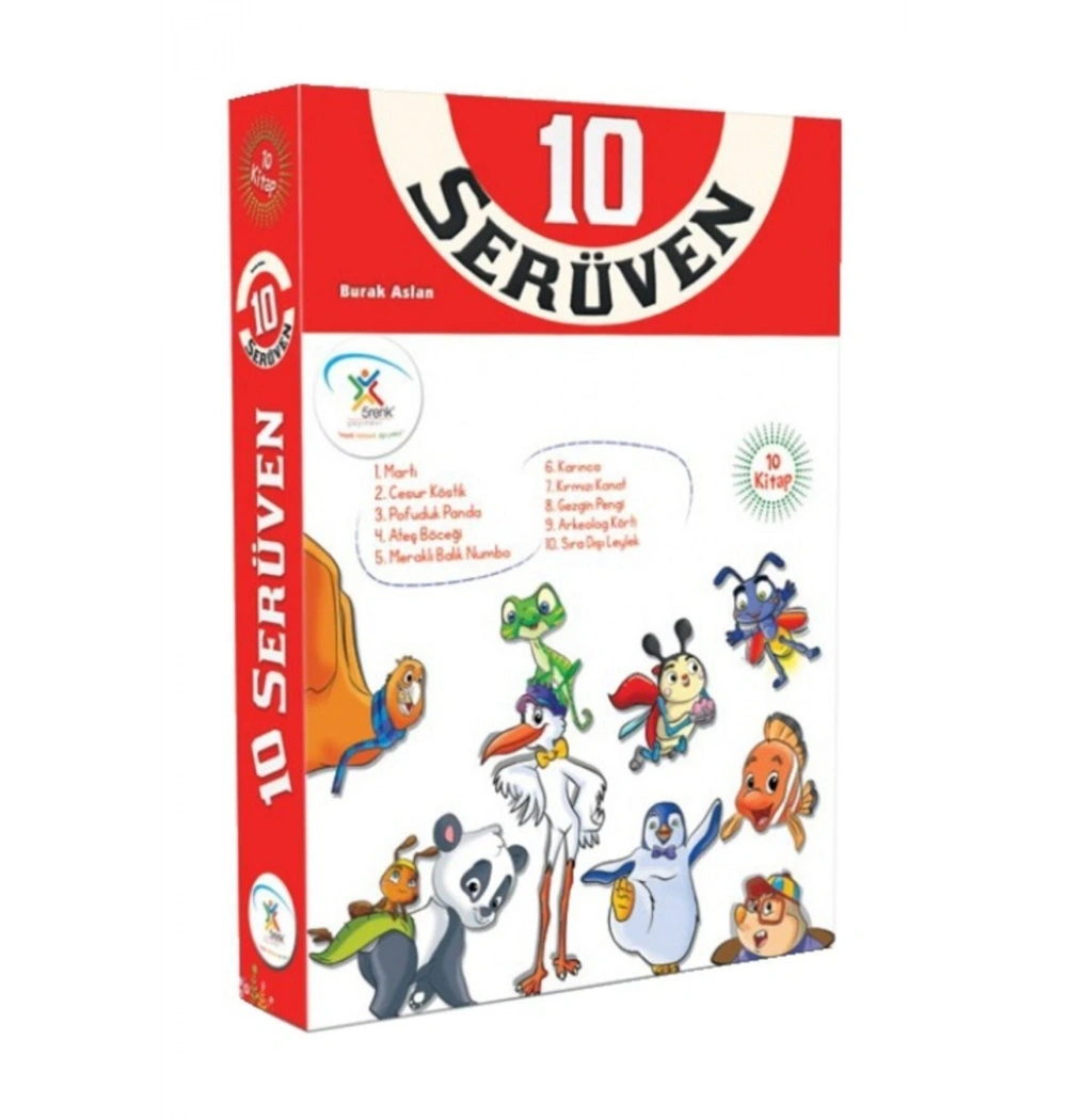 Serüven 10 Kitap Set 5 Trnk Yayın