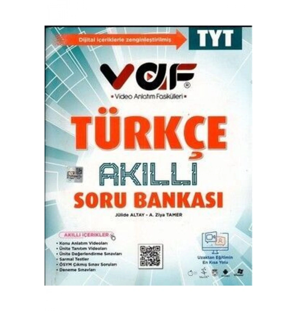 Tyt Türkçe Akıllı Soru Bankası  Vaf Yayın