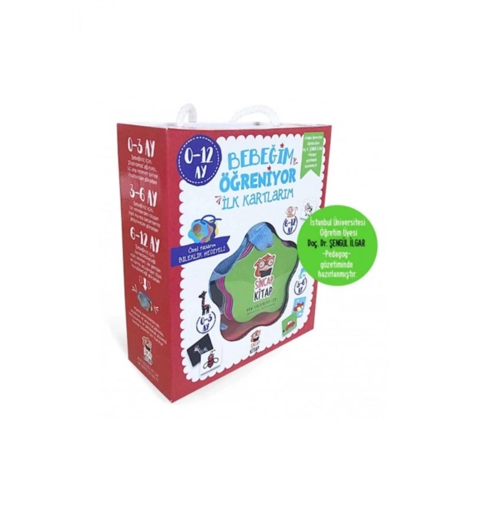 Bebeğim Öğreniyor İlk Kartlarım 0-12 Ay Sincap Kitap