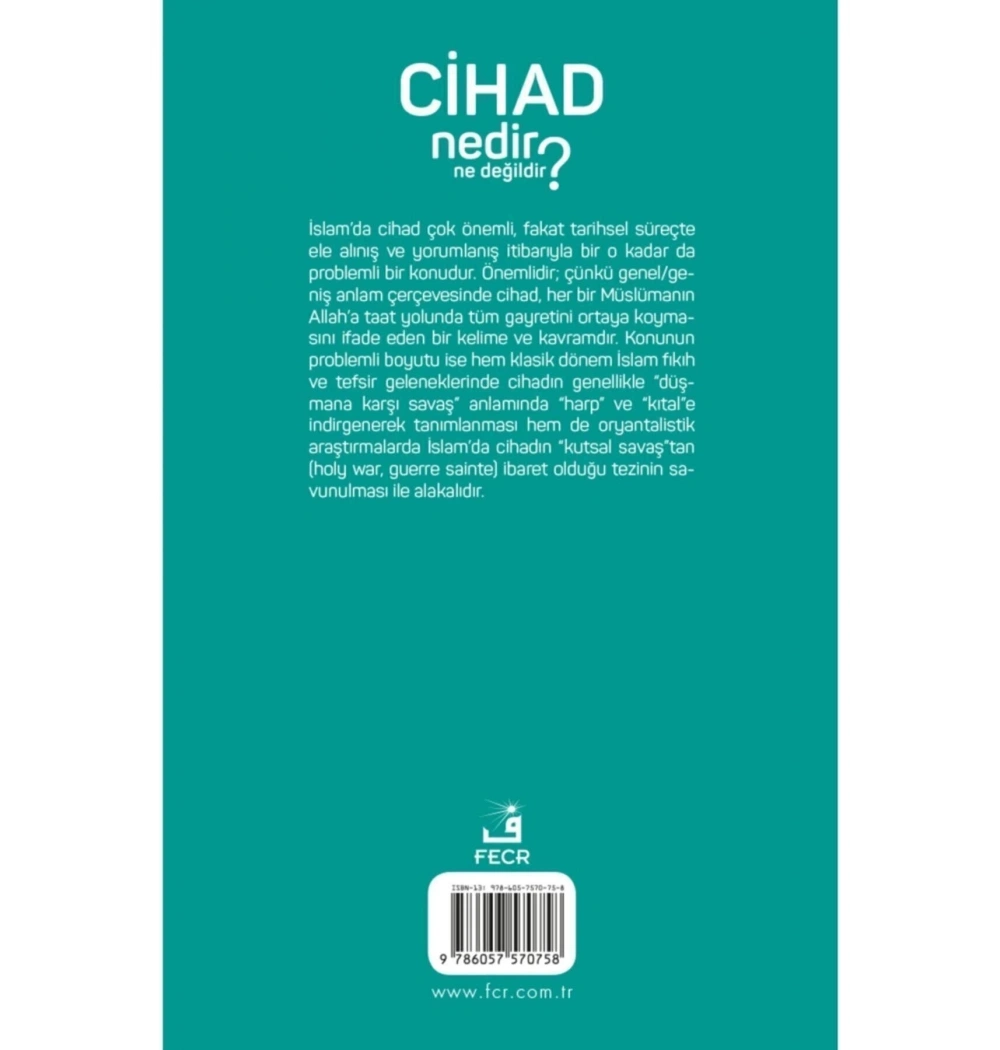 Cihad Nedir Ne Değildir ? Fecr Yayın