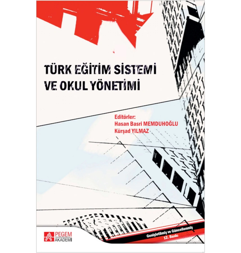 Pegem Türk Eğitim Sistemi Ve Okul Yönetimi Basri Memduhoğlu