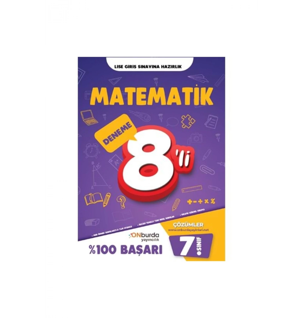 Onburda 7.Sınıf Matematik 8 Deneme