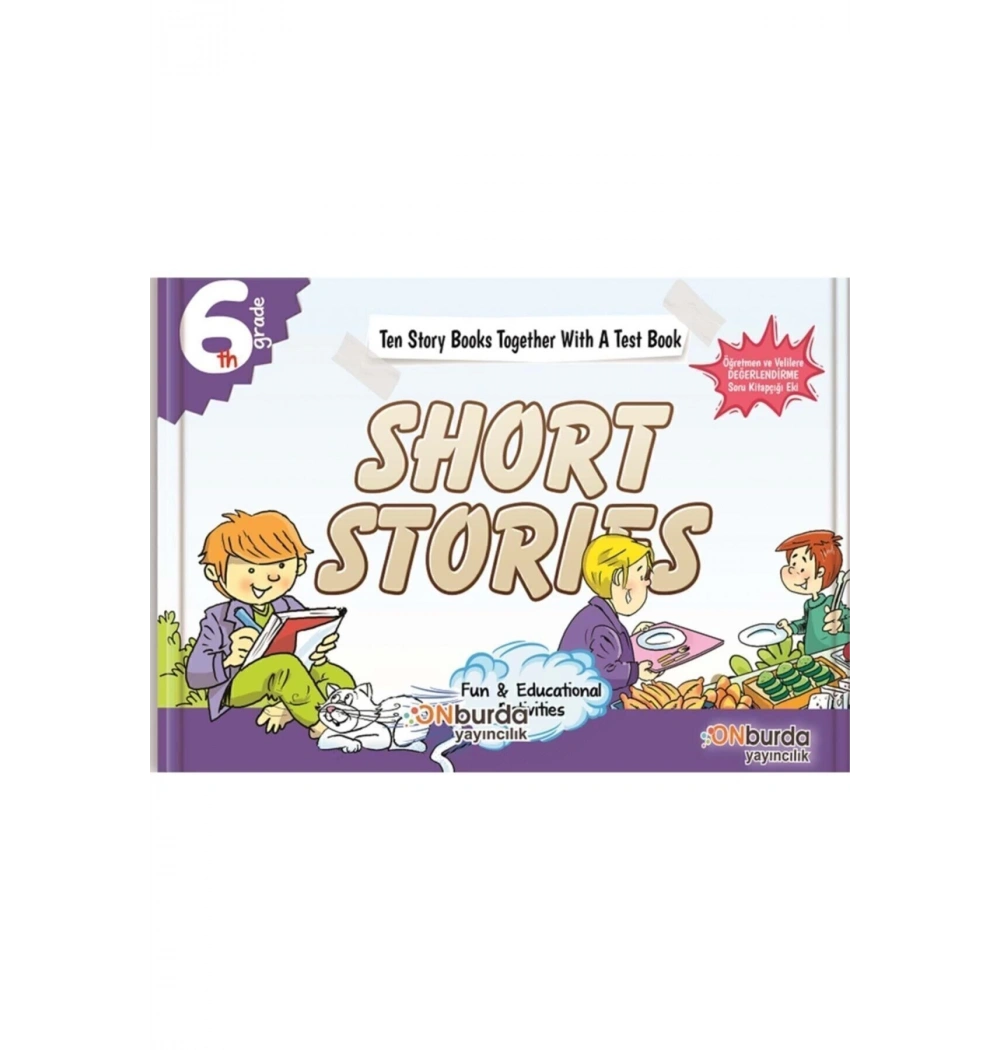 6.Sınıf İngilizce Hikaye Seti Onburda Yayın