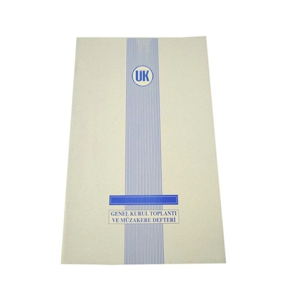Ulaş Genel Kurul Toplantı Ve Müzakere Defteri Karton Kapak 40 Yp U38-001