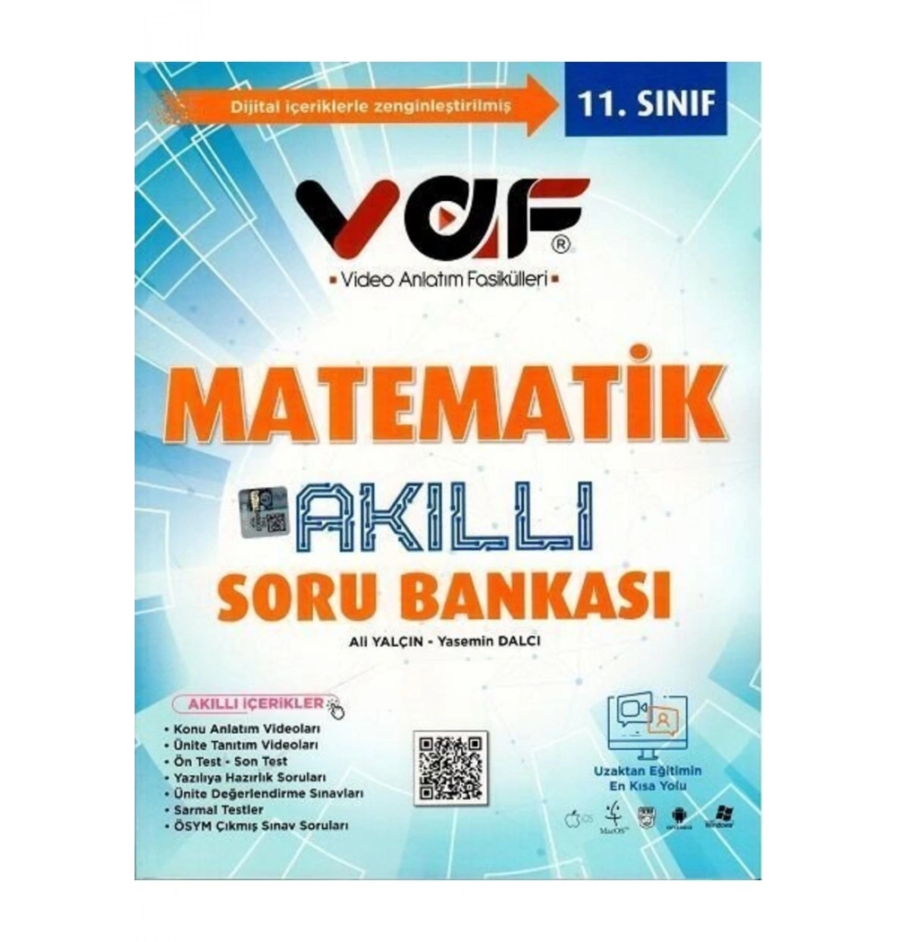 Vaf 11.Sınıf Matematik Akıllı Soru Bankası