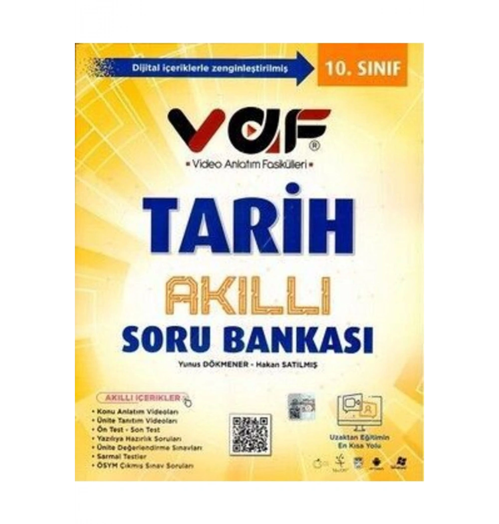 Vaf 10.Sınıf Tarih Akıllı Soru Bankası