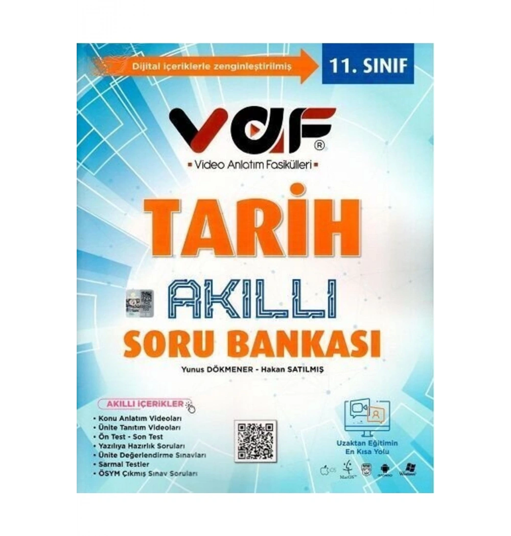 Vaf 11.Sınıf Tarih Akıllı Soru Bankası
