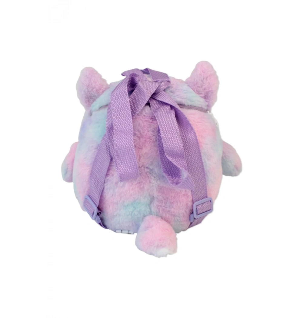 Dolphın Pbg-22-D Peluş Sırt Çantası-Kedi