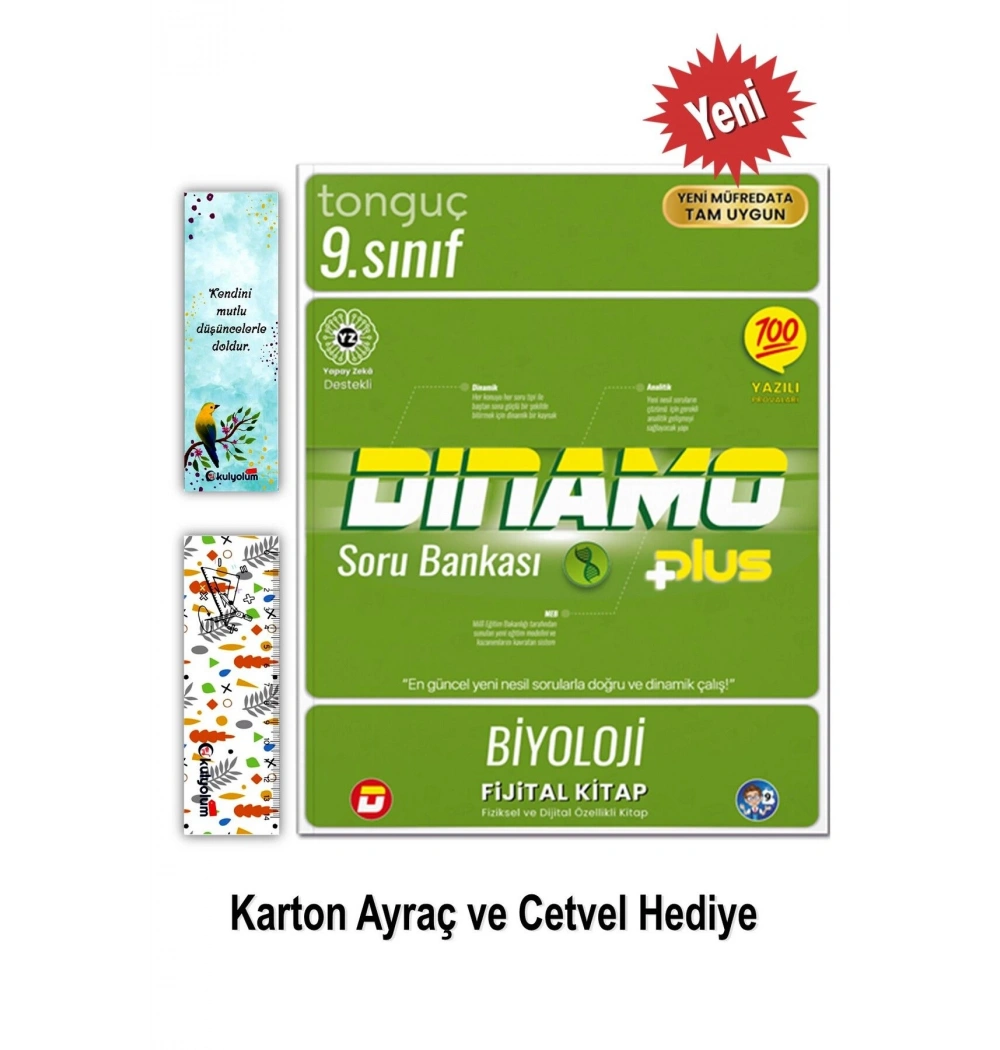 Tonguç 9.Sınıf Biyoloji Soru Bankası +Plus