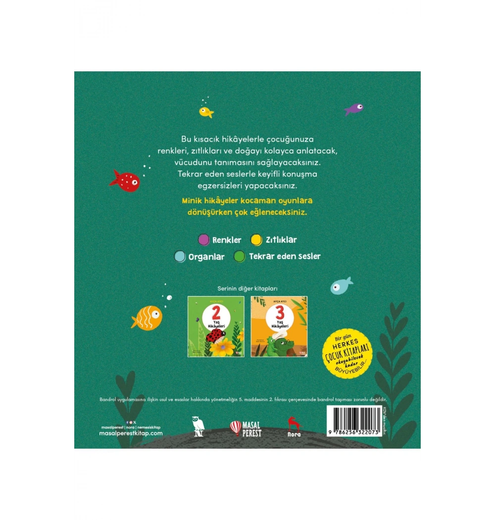 1 Yaş Hikayeleri Ayça Atcı Masalperest