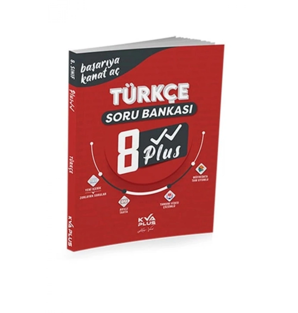 Kva 8.Sınıf Türkçe Soru Bankası Plus