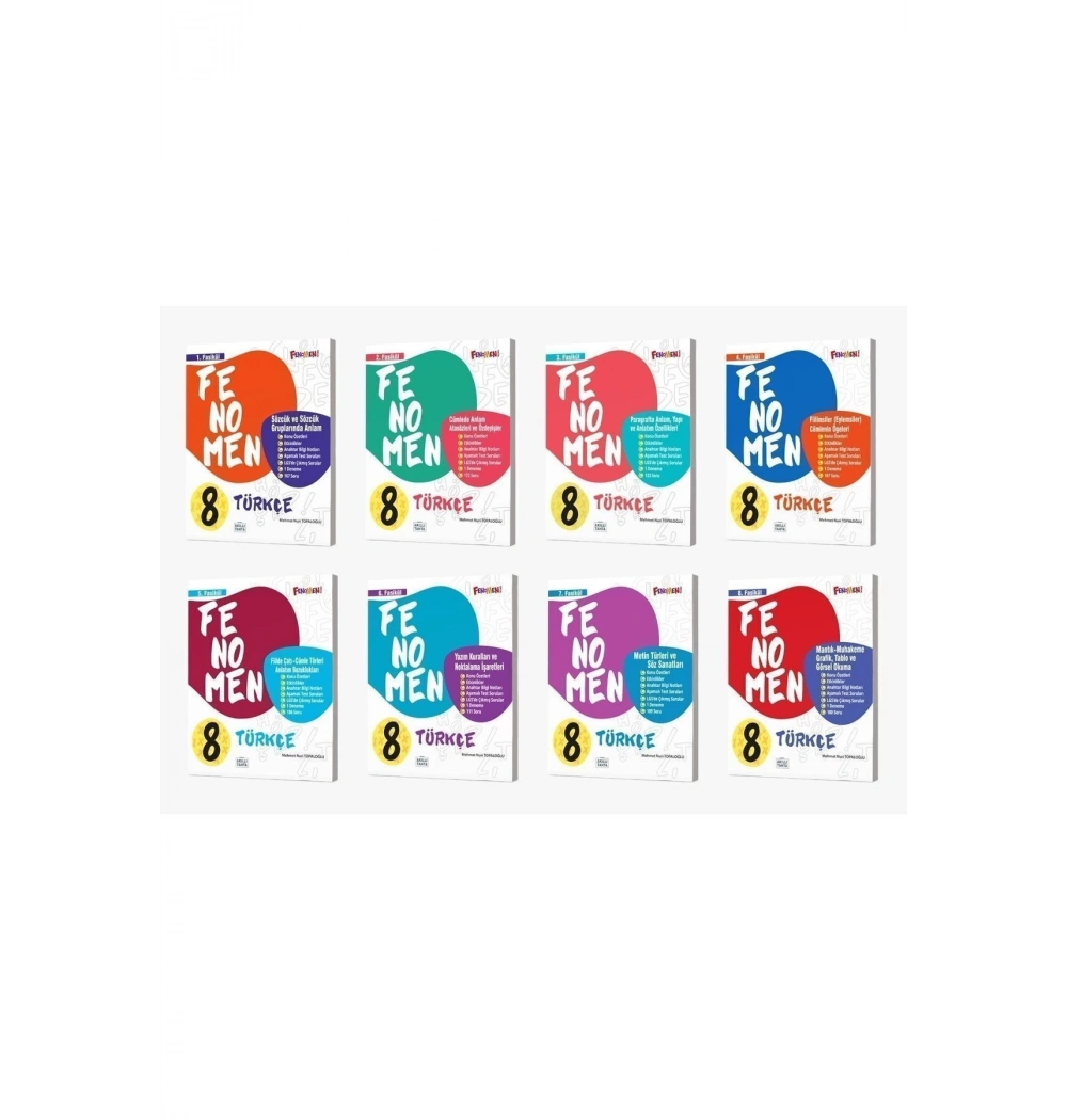 Fenomen 8.Sınf Türkçe Fasikülleri