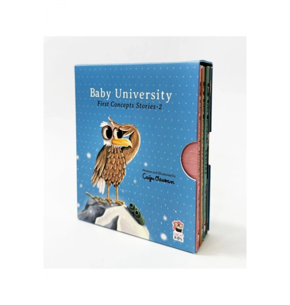 Baby University First Concepts Storıes 2. Set 4 Kitap Sincap Kitapp