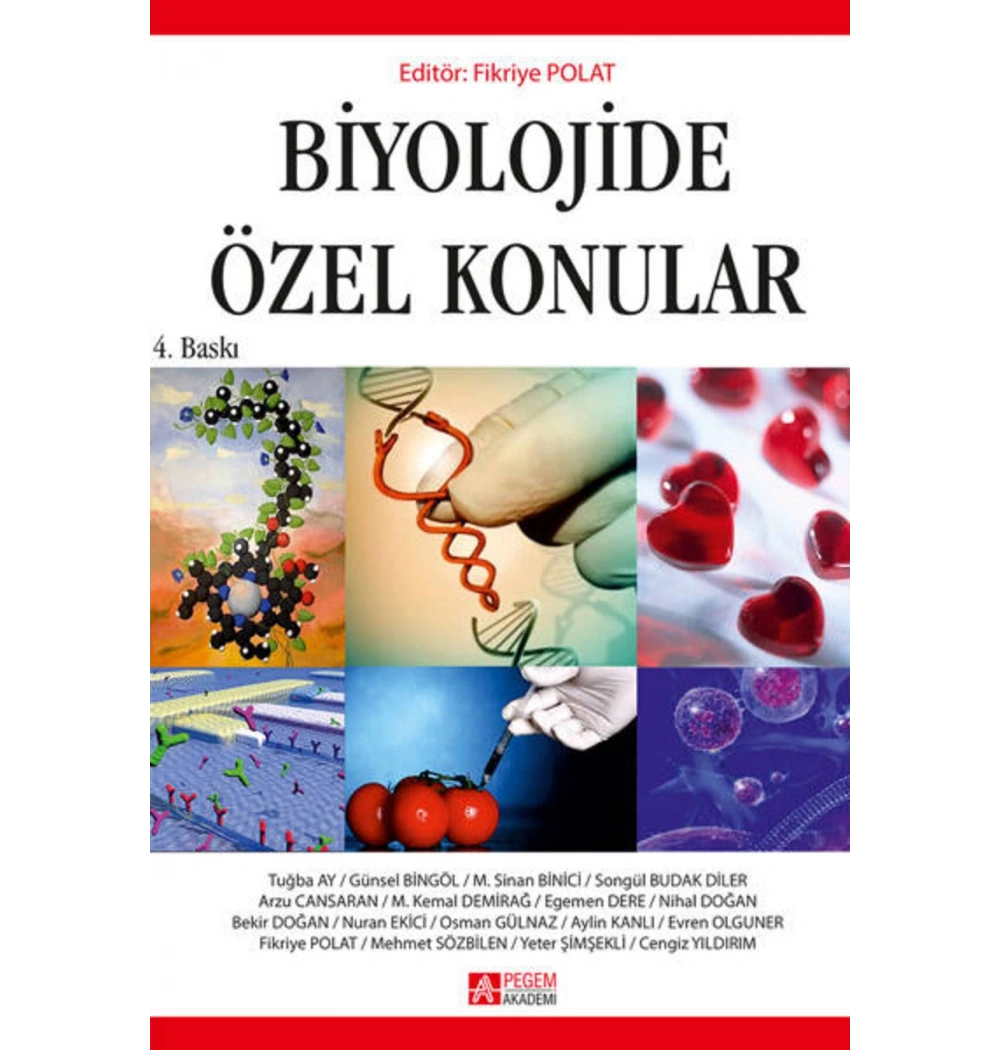 Pegem Biyolojide Özel Konular. Fikriye Polat