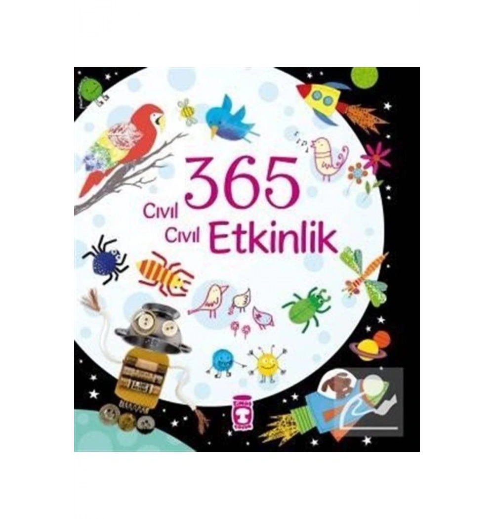 365 Cıvıl Cıvıl Etkinlik Ciltli   Timaş  Çocuk