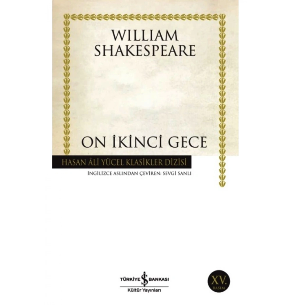 On İkinci Gece  Wıllıam Shakespeare  İş Bnkası