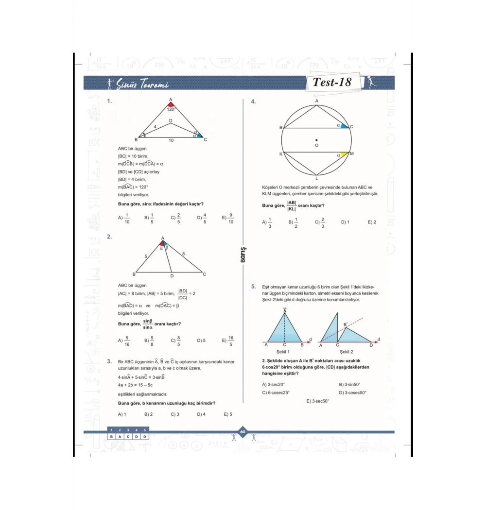 Ayt Trigonometri Matematik Fasikülleri Barış Yayın