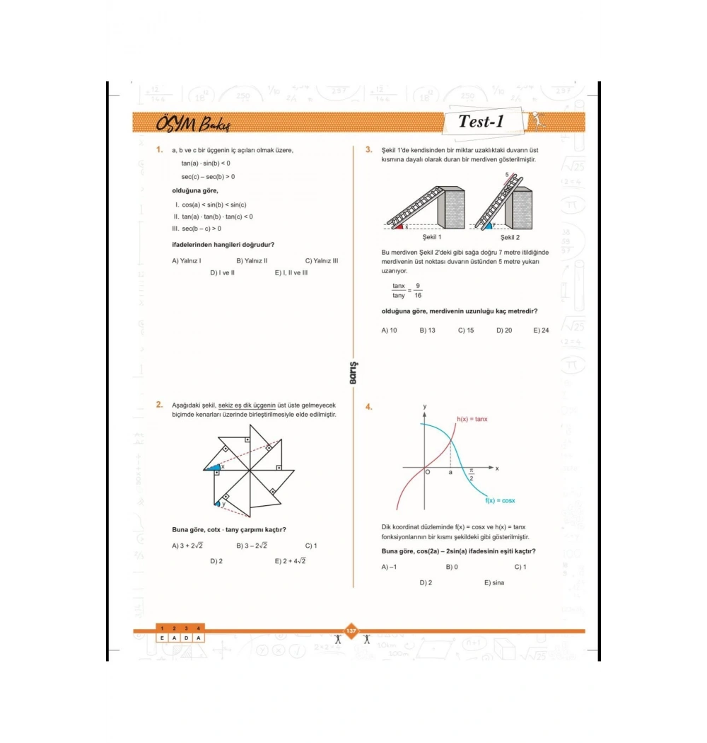Ayt Trigonometri Matematik Fasikülleri Barış Yayın