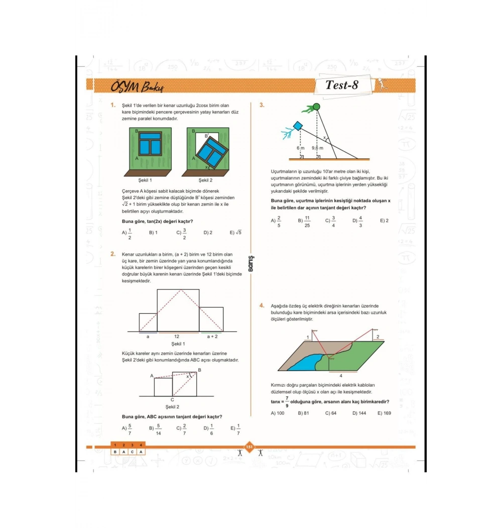 Ayt Trigonometri Matematik Fasikülleri Barış Yayın