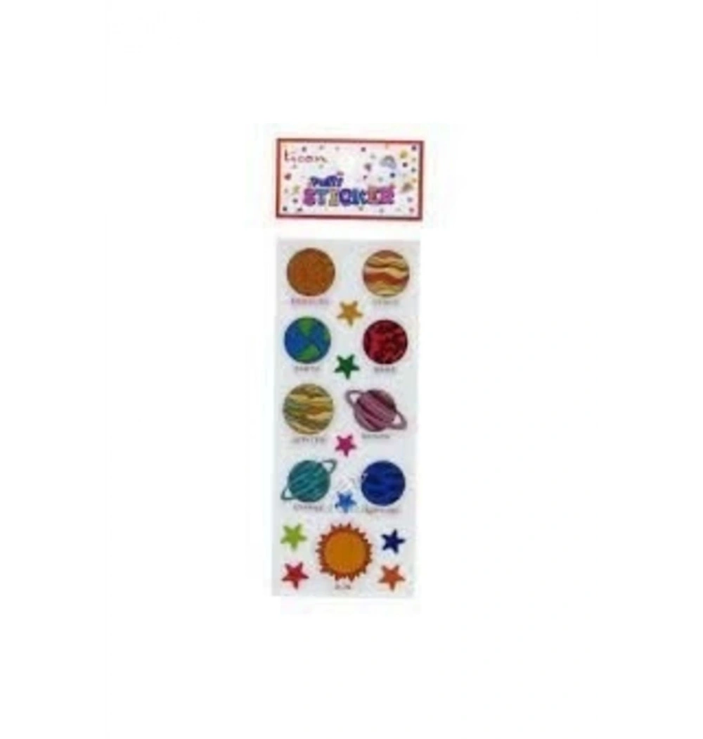 Ticon.Tps-014/1.Puffy Sticker Uzay Kod:348952