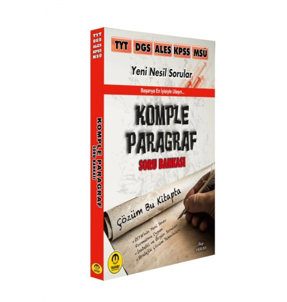 Tasarı Tyt Dgs Ales Kpss Msü Komple Paragraf Soru Bankası