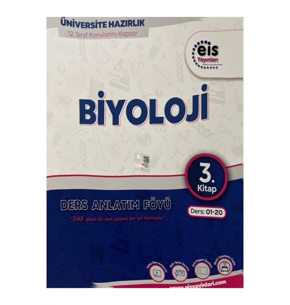 Eis Biyoloji 3.Kitap Ders Anlatım Föyü