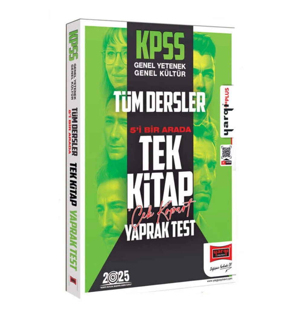 Yargı Kpss Gy Gk Tüm Dersler 5 İ Birarada Tek Kitap Yaprak Test