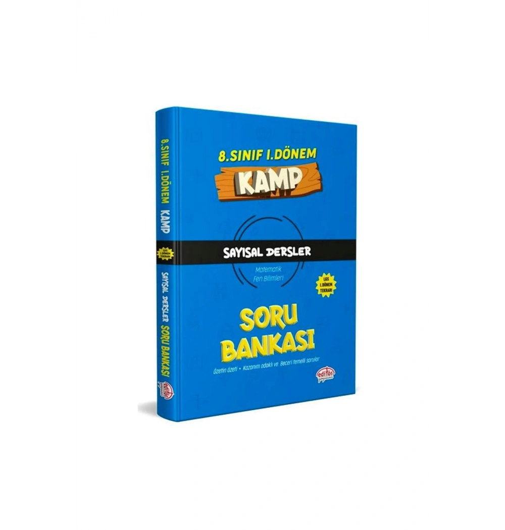 Editör 8.Sınıf 1.Dönem Kamp Sayısal Soru Bankası