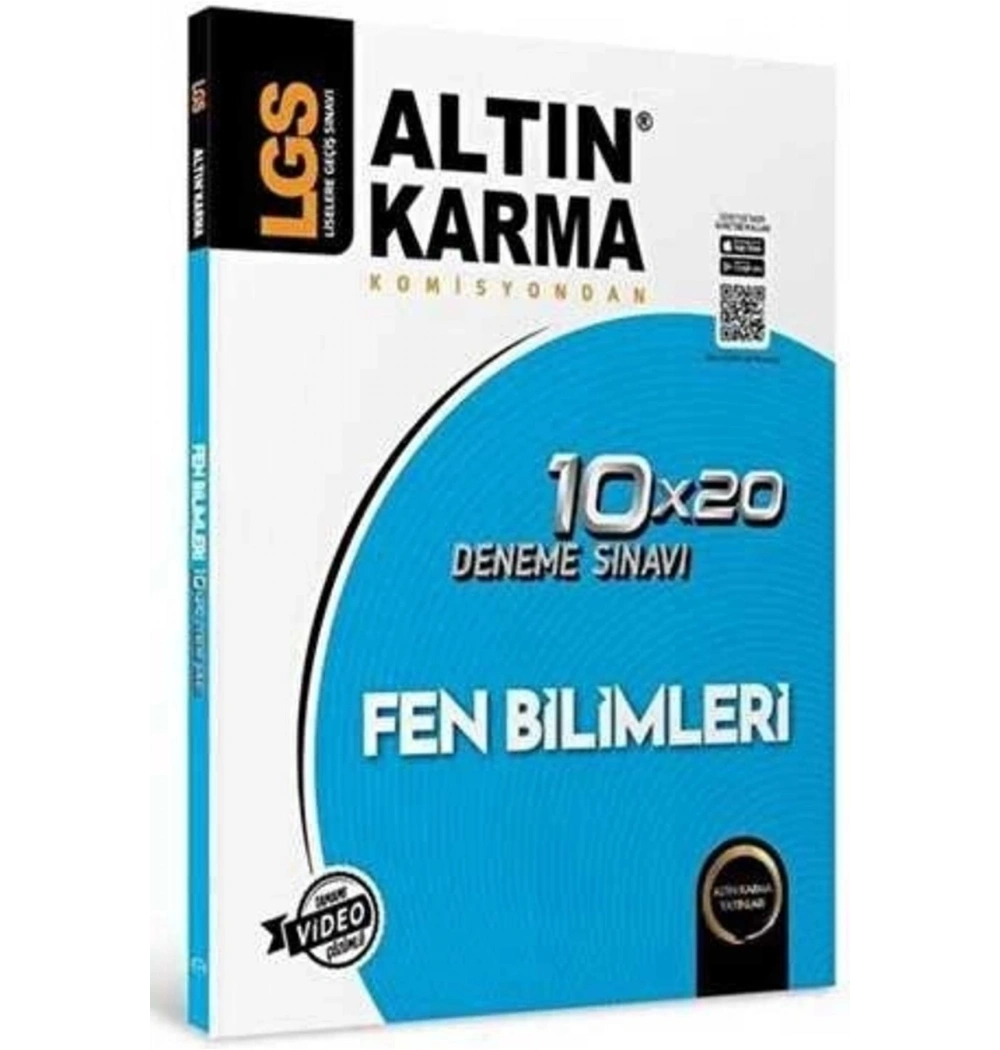 Altın Karma 2025 8. Sınıf Lgs Fen Bi̇Li̇Mleri̇ 10*20 Branş Deneme