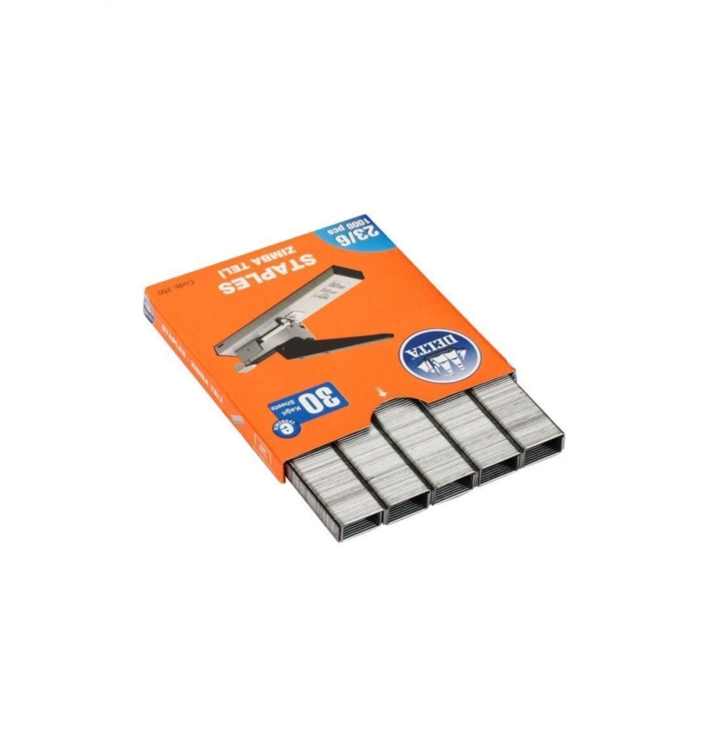 Delta Kağıt Ciltleme Teli 23/6 250