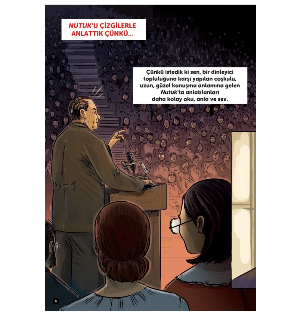 Geleceğimize Nutuk Mkemal atatürk Çizgi Roman