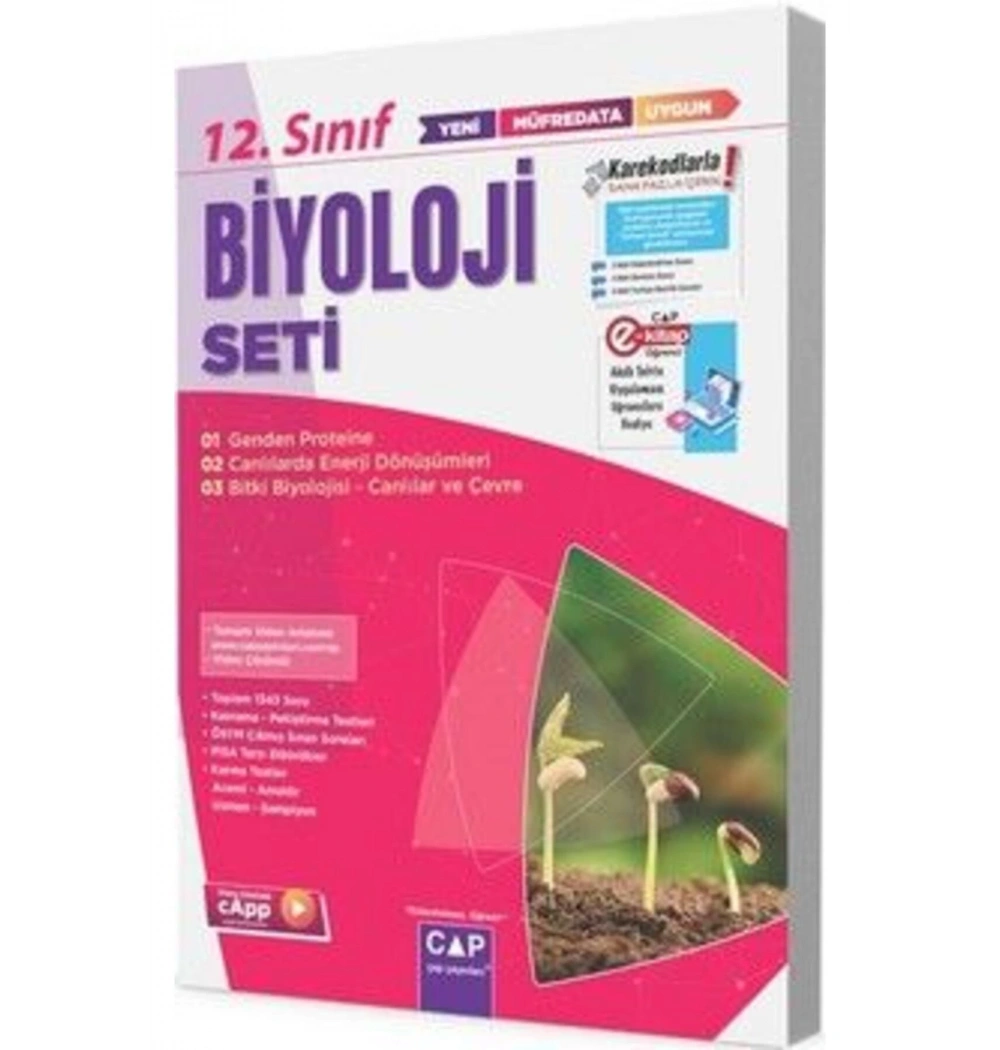 Çap 12.Sınıf Anadolu Biyoloji Seti