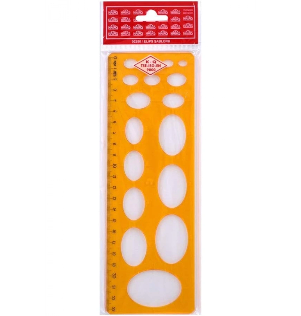 Hatas Elips Şablonu Kod: 02280**