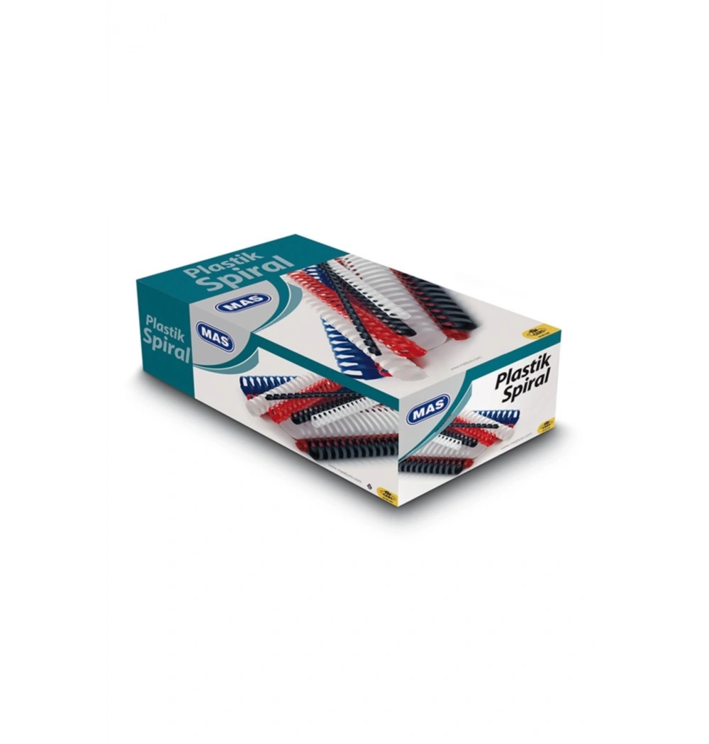 Plastik Spiral-28Mm-Mavi-50 Adet