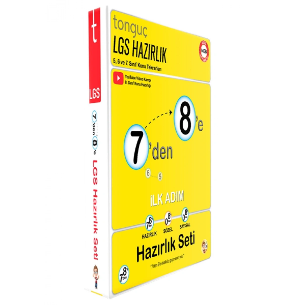 Tonguç 7 den 8 e Lgs Hazırlık Hazırlık Seti