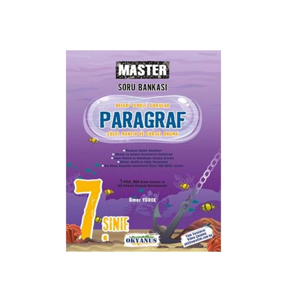 Okyanus 7.Sınıf Paragraf Master Soru Bankası