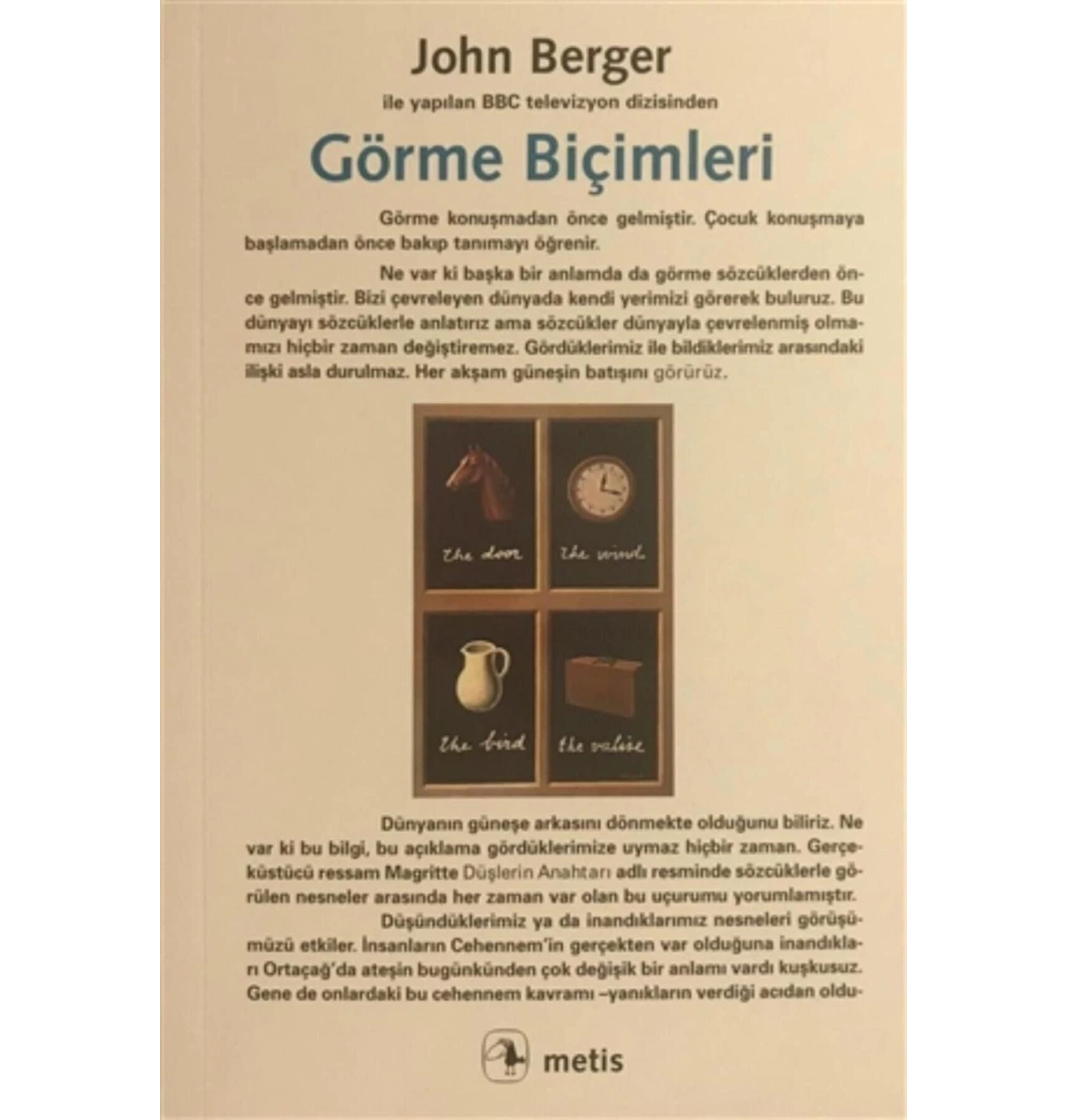 Görme Biçimleri / J.Berger Metis Yay.