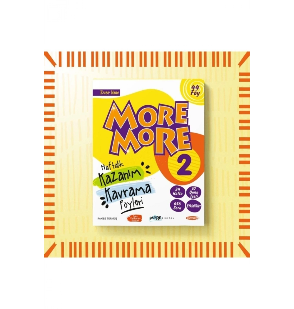 2.Sınıf More More Englısh Practıte Haftalık Kazanım Föyleri