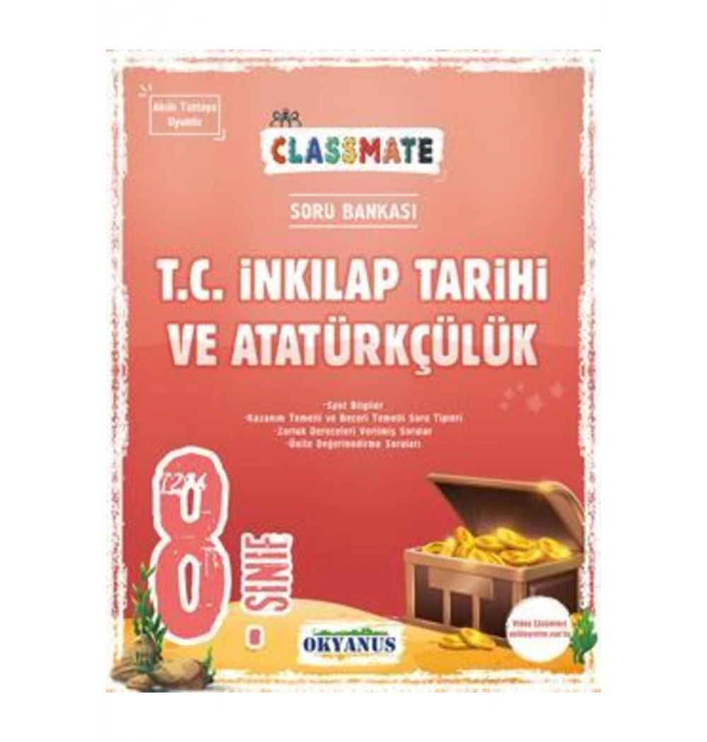 Okyanus 8.Sınıf İnkilap Tarihi Soru Bankası Classmate