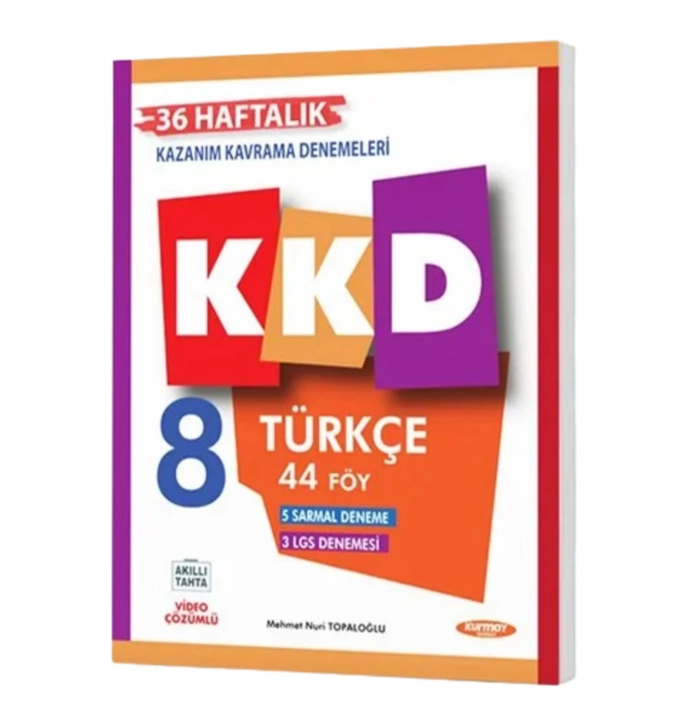 Kurmay 8.Sınıf Türkçe Haftalık Kavrama Denemelerii 44 Fasikül