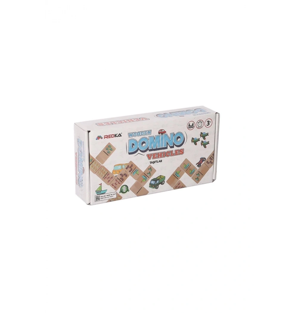 Kumtoys Wooden Domino Wehicles Taşıtlar