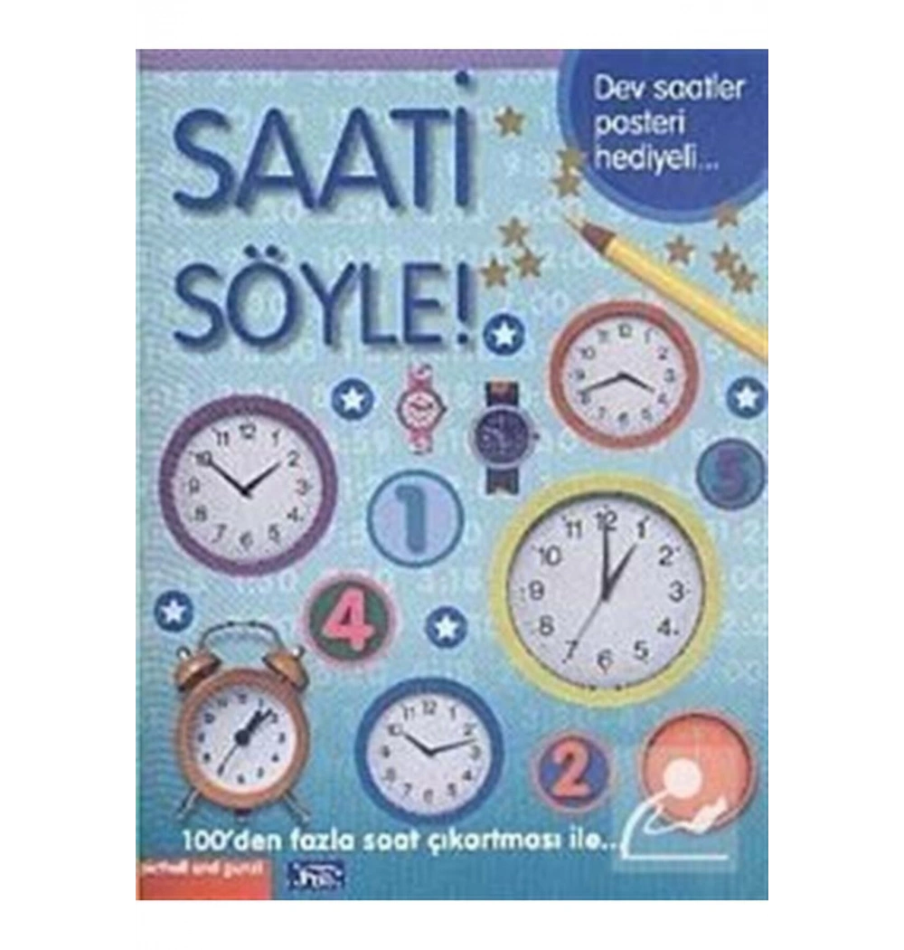 Saati Söyle Çikartmali Parıltı