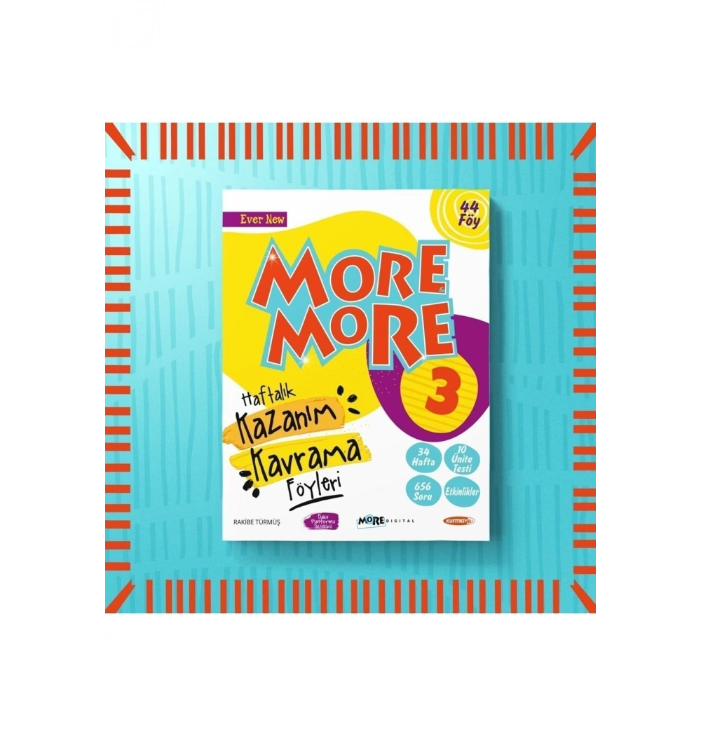 3.Sınıf More More Haftalık Kazanım Kavrama Föyleri