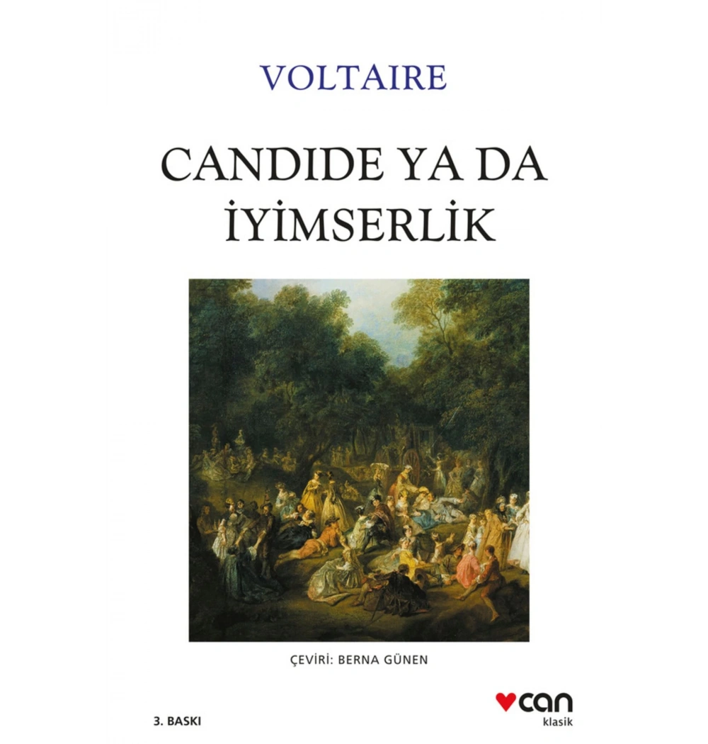 Candıde Yada İyimserlik Woltaıre Can Yayın